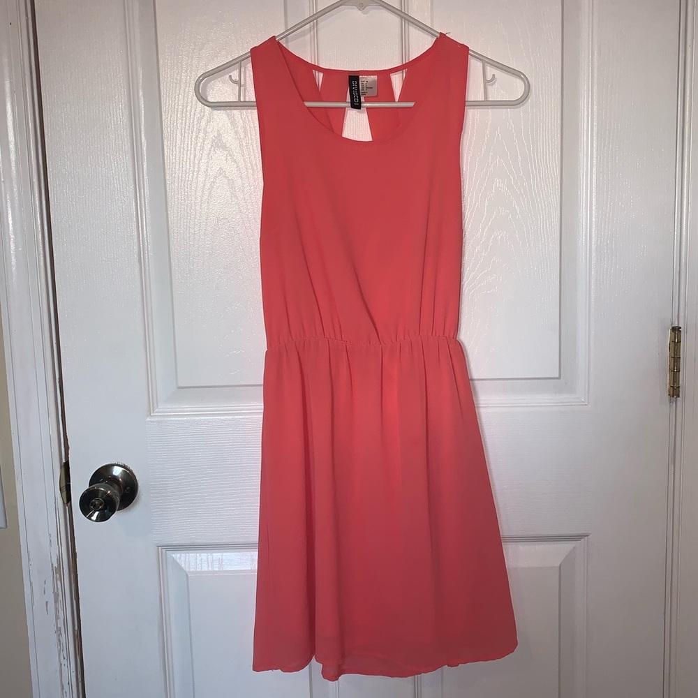 H&M Pink Sleeveless Mini Dress